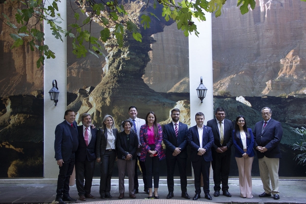 Acto de inauguración de la “Colección Binacional Paso de Agua Negra”